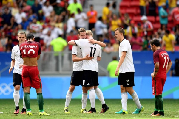 Alemania vence 4-0 a Portugal y avanzan a semifinales del Torneo Olímpico