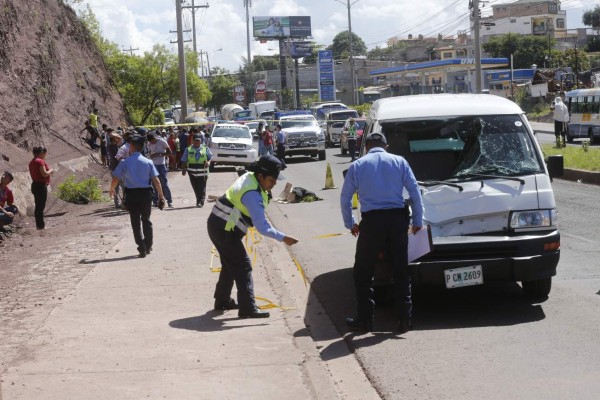 Más de 200 accidentes de peatones se registran en el Distrito Central