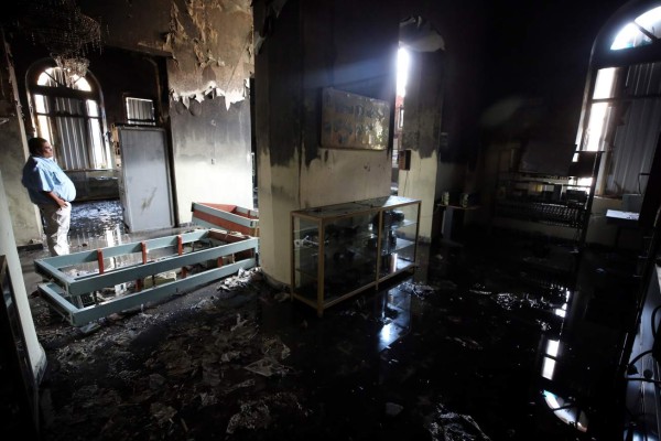 Graves daños en monumentos nacionales