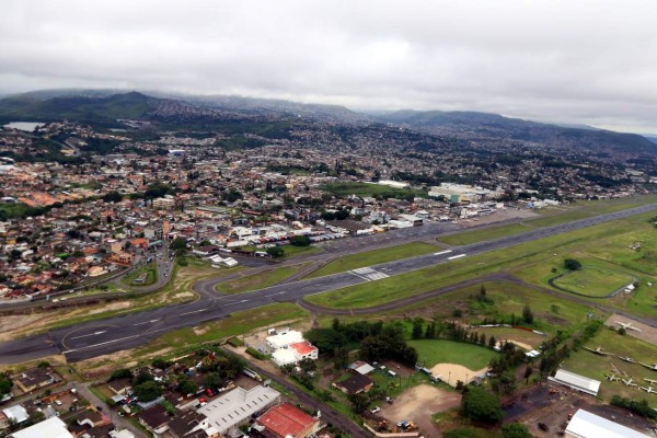 Tegucigalpa vista desde las alturas