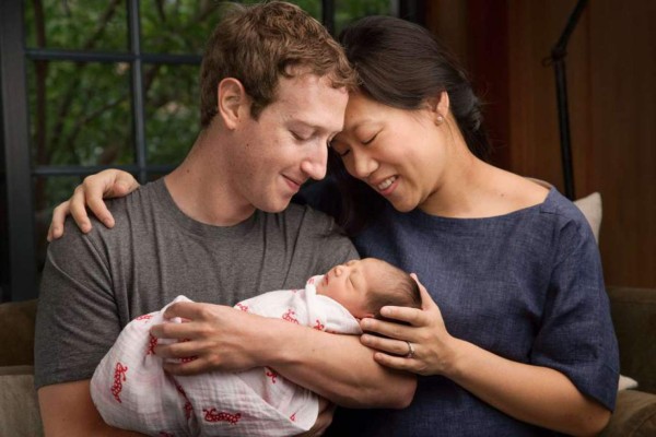 Zuckerberg dona su fortuna de Facebook tras nacimiento de su hija esta semana &nbsp;&nbsp;