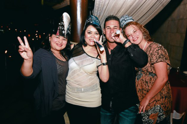 Espectacular bienvenida al nuevo año en Tegucigalpa