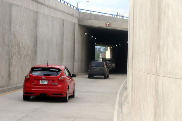 Habilitados dos nuevos túneles en Tegucigalpa