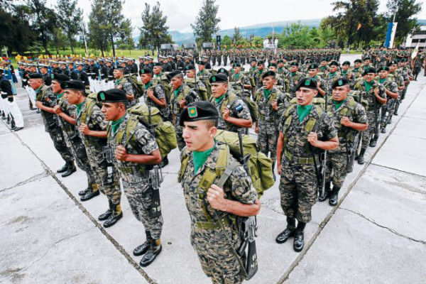 Con dos batallones arrancará la Policía Militar en Honduras
