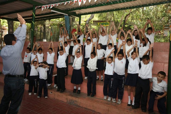 Ustedes, niños, son la esencia de Honduras