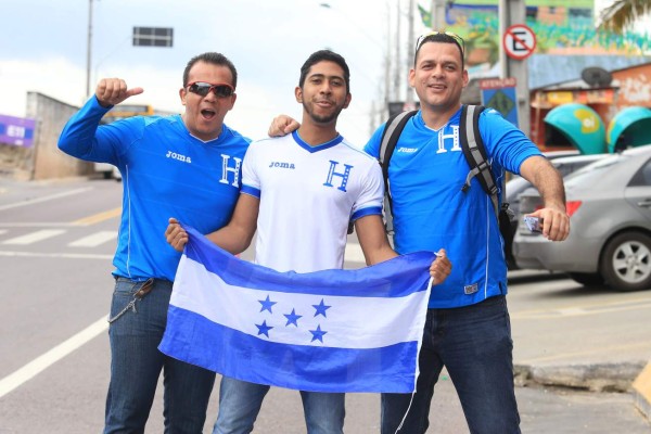 Los hondureños se toman la Arena da Amazonia