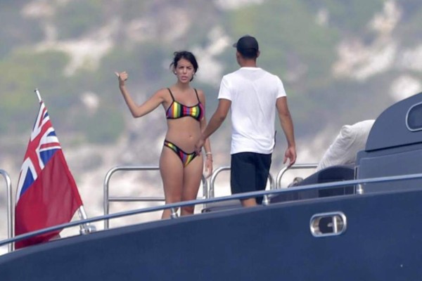 Así van las vacaciones de Cristiano Ronaldo y Georgina Rodríguez