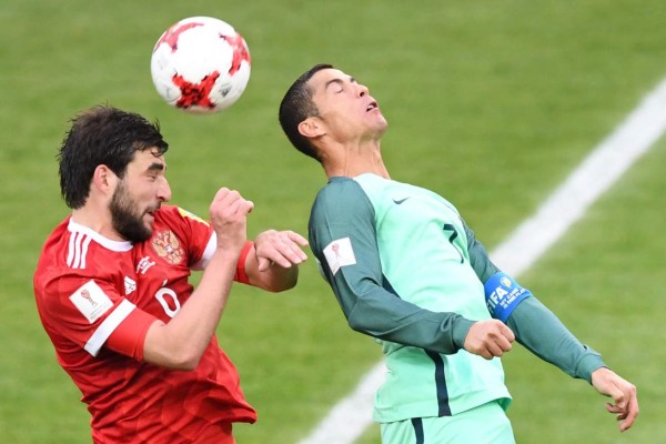 Cristiano Ronaldo le dio el triunfo a Portugal ante la anfitriona Rusia en la Copa Confederaciones 2017