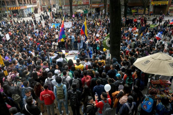 FOTOS: El homenaje a Dilan Cruz, el símbolo de protestas en Colombia