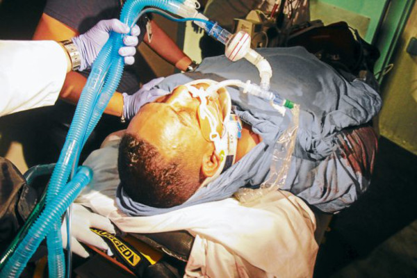 El Macho Camacho al borde de la muerte