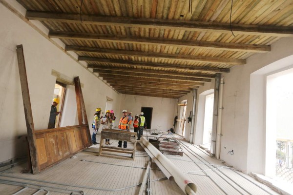 En cinco meses se tiene previsto finalizar mejoras en el Paraninfo