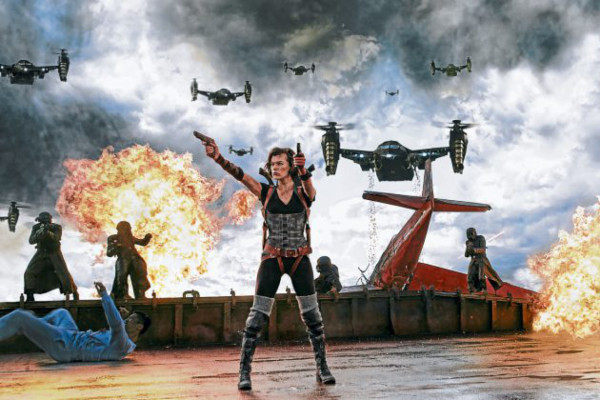 Milla Jovovich, guerrera en el mundo apocalíptico de Resident Evil