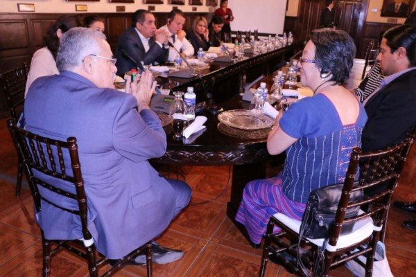 Relatora de la ONU se reúne con comisión especial del Congreso Nacional