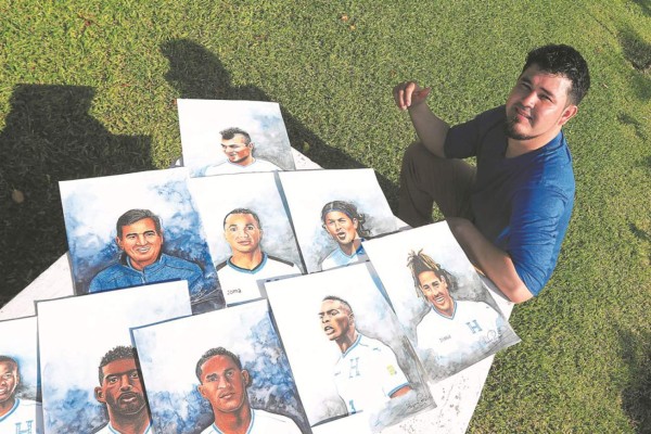 Higinio Pérez, hincha indocumentado que retrata a la Bicolor...