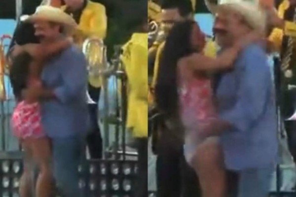 Alcalde mexicano levanta vestido de una joven