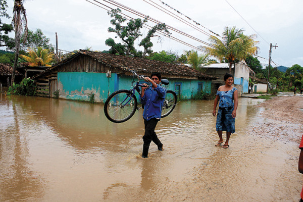 Lluvias dejan 33 millones de lempiras en pérdidas en el departamento de El Paraíso