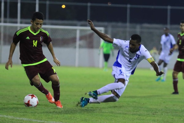 Rumbo a Corea del Sur: Sub 20 de Honduras empató 1-1 ante la selección de Venezuela