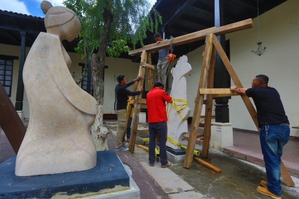 El primer Jardín Escultórico del país abrirá esta semana en Tegucigalpa