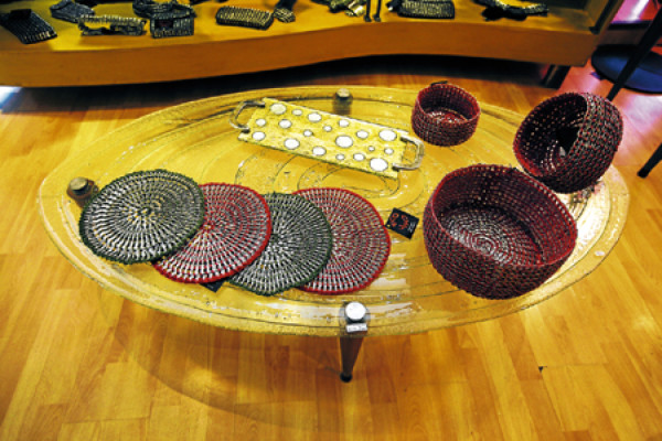 Artesanías de San Juancito para el mundo