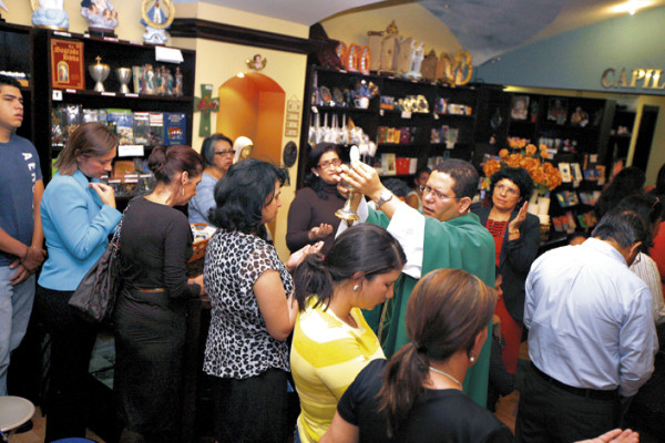 Un oasis de paz en un centro comercial
