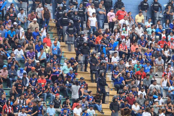 Unos 1,500 policías darán seguridad en la final entre Olimpia y Motagua&nbsp;&nbsp;