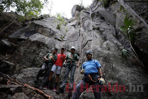 Senderismo y rapel en una hora: Así es la ruta más extrema en el Distrito Central (FOTOS)