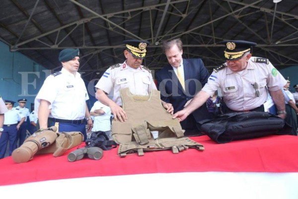 Gobierno de Estados Unidos hace importante aporte a Fuerzas Armadas de Honduras