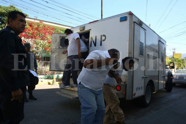 Honduras: En audiencia mareros capturados durante operativo antiextorsión
