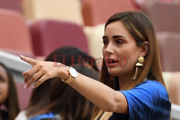 Las hermosas mujeres que adornan el Mundial de Rusia 2018 en el duelo Dinamarca vs Francia