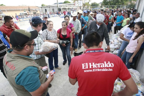 La solidaridad cobija a pobladores de La Virtud