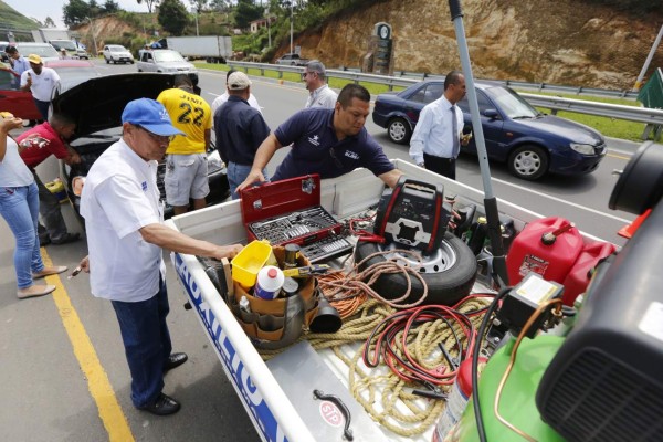 Alto desplazamiento de capitalinos en primer día del feriado morazánico