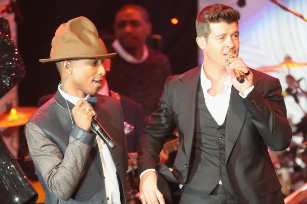 Pharrell y Robin en 'millonario” aprieto