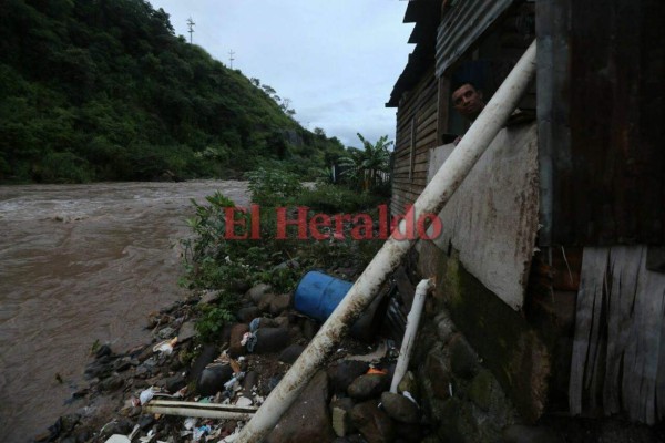 FOTOS: Así está la capital de Honduras ante imparable lluvia