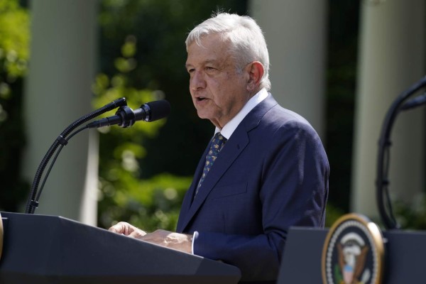 Las imágenes del histórico encuentro de Donald Trump y AMLO