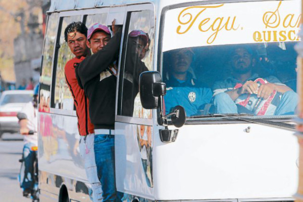 Pasaje del bus urbano aumentaría a 9.70 lempiras