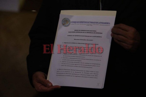 Tribunal Supremo Electoral: Expertos avalan que proceso electoral cumplió con estándares internacionales