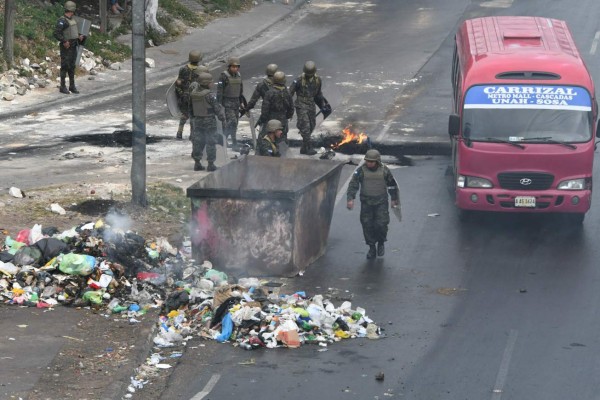 FOTOS: Así han sido las tomas y protestas en varios sectores de Honduras