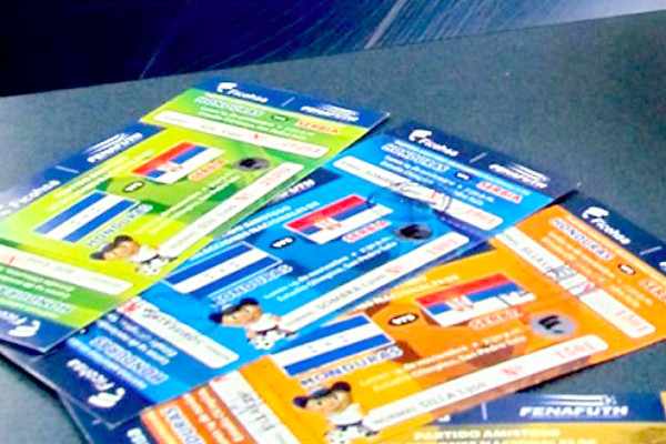 Presentan los precios para Honduras-Serbia