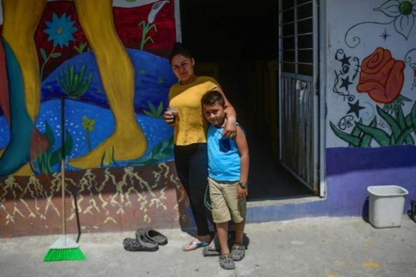 El tortuoso e incierto viaje de mamá e hijo hondureño hacia Estados Unidos&nbsp;&nbsp;