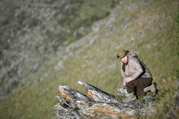 FOTOS: Las campestres vacaciones de Vladimir Putin en Siberia