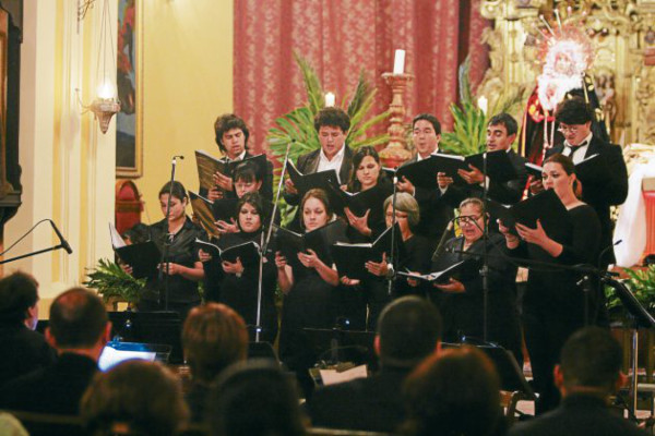 Concierto de música sacra en la iglesia San Francisco