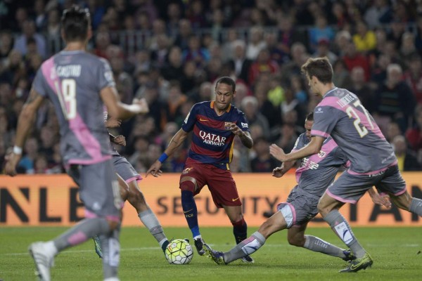 Neymar lidera triunfo de Barcelona ante el Rayo