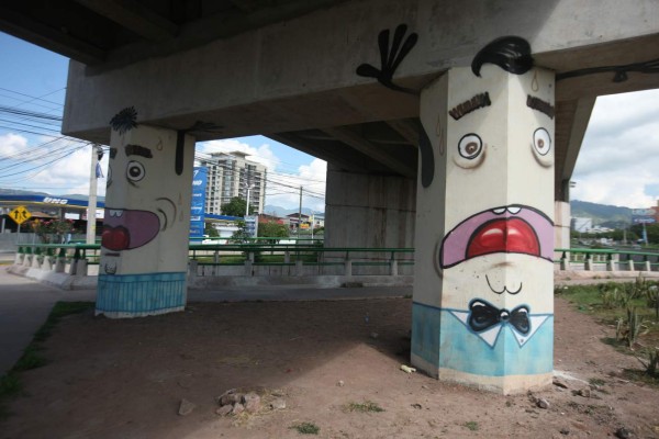 Tegucigalpa: Alcaldía aplaza borrado de grafitis