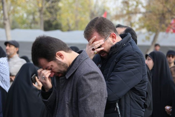 Llanto y sed de venganza: las protestas en Irán por el asesinato de Soleimani