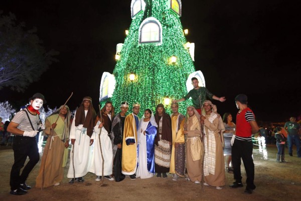 Así se vivió la inauguración de la Villa Navideña en la capital de Honduras