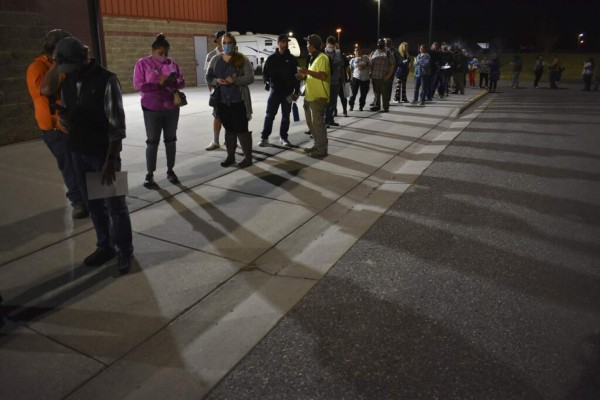 Las imágenes más curiosas de las elecciones de Estados Unidos 2020