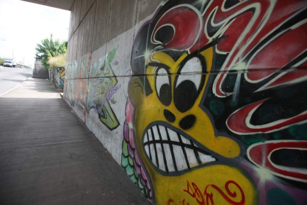 Tegucigalpa: Alcaldía aplaza borrado de grafitis