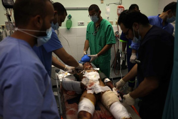 Imágenes impactantes: rostros de miedo y dolor en Israel y Gaza