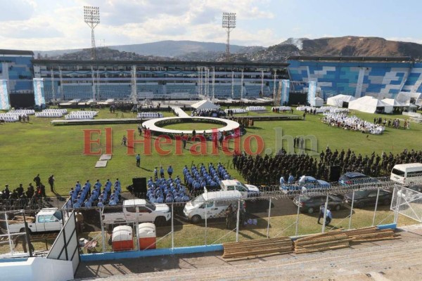 Vehículos blindados, equipo tecnológico y enseres: garantizan seguridad a Kamala Harris en Honduras (FOTOS)&nbsp;&nbsp;