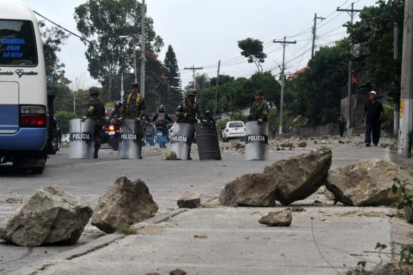 FOTOS: Así han sido las tomas y protestas en varios sectores de Honduras
